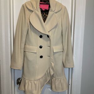 Vintage Betsey Johnson Double-Breasted Women's Coat
